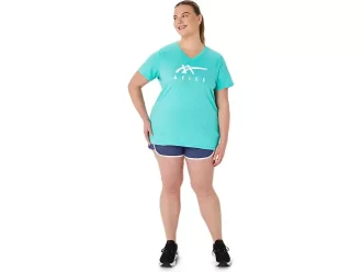 NAISTEN ASICS RAIDALLINEN V-KAULUSPAITA