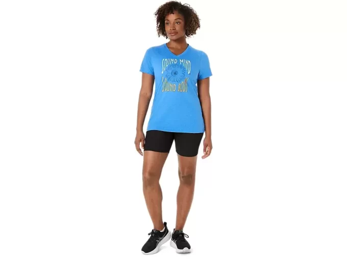 NAISTEN AURINGONKUKKAKUOSINEN ISLOGAANIPAITA V-AUKKOINEN