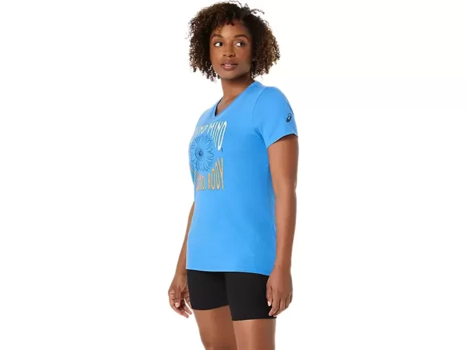 NAISTEN AURINGONKUKKAKUOSINEN ISLOGAANIPAITA V-AUKKOINEN