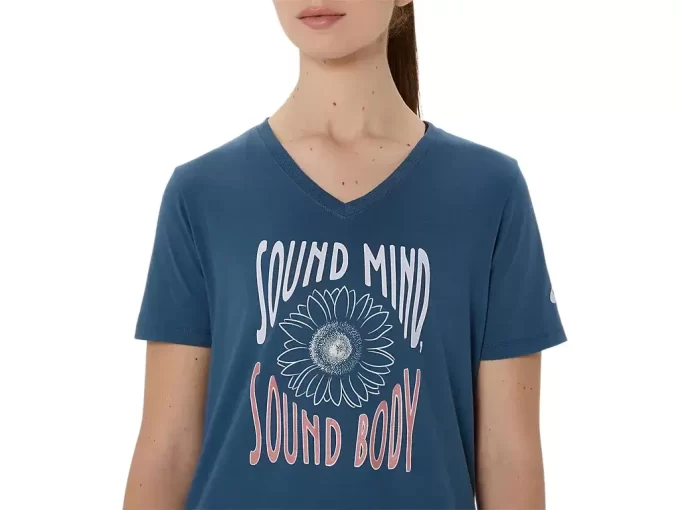 NAISTEN AURINGONKUKKAKUOSINEN ISLOGAANIPAITA V-AUKKOINEN