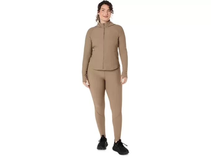 NAISTEN KORKEAVYÖTÄRÖISET RIBBETTIHOUSUT 7/8