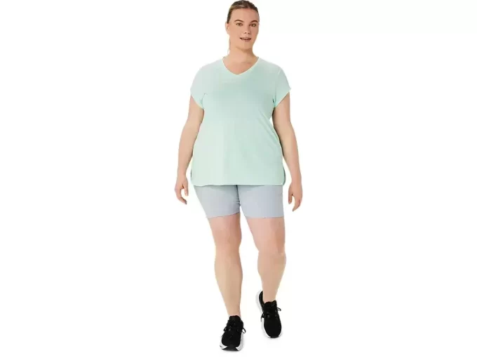 NAISTEN MELANKENÄKUVILLINEN V-KAULUSPAITA