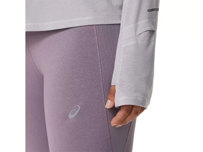 NAISTEN METARUN PITKÄHIHAINEN VETOKETJULLINEN TOPPI