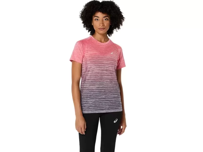 NAISTEN SAUMATON LYHYTHIHAINEN TOPPI