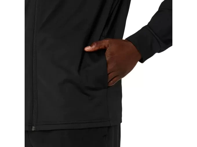 NEULETTU JERSEY-KOKONAISVETOKAULAINEN HUPPARI