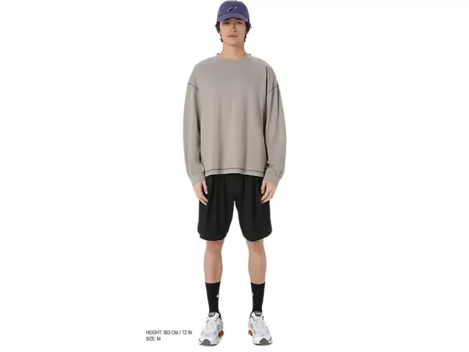 PITKÄHIHAINEN Pyöreäkauluksinen paita