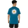 UNISEX ASICS DAISY BACK -KUVIOLLA VARUSTETTU LYHYTHIHAINEN T-PAITA