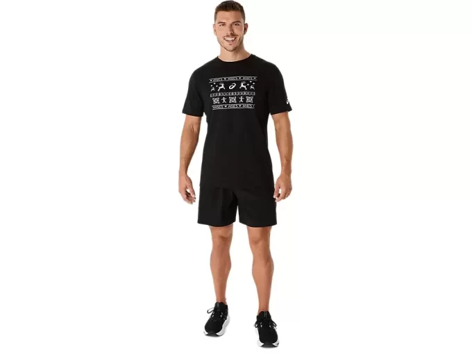 UNISEX ASICS HOLIDAY LYHYTHIHAINEN T-PAITA