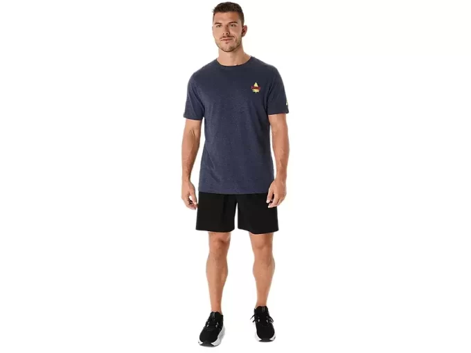 UNISEX ASICS NATURE LYHYTHIHAINEN T-PAITA
