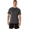 UNISEX ASICS NATURE LYHYTHIHAINEN T-PAITA