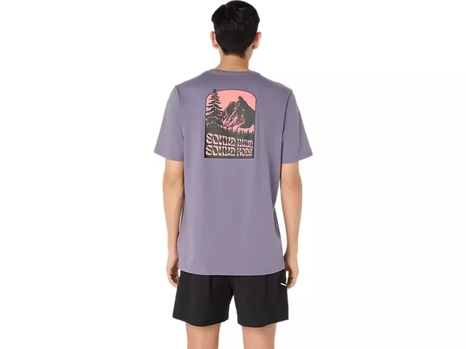 UNISEX ASICS NATURE LYHYTHIHAINEN T-PAITA