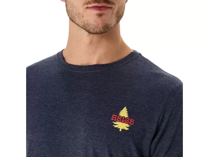 UNISEX ASICS NATURE LYHYTHIHAINEN T-PAITA