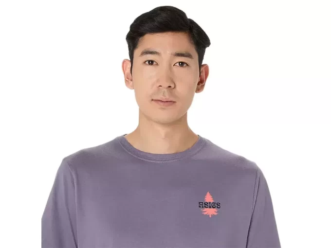 UNISEX ASICS NATURE LYHYTHIHAINEN T-PAITA