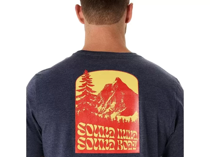 UNISEX ASICS NATURE LYHYTHIHAINEN T-PAITA