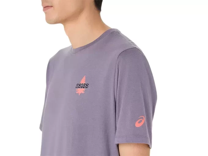 UNISEX ASICS NATURE LYHYTHIHAINEN T-PAITA