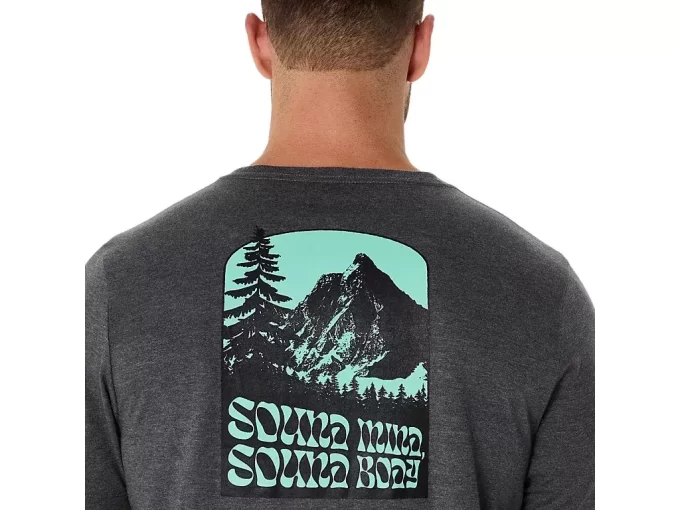 UNISEX ASICS NATURE LYHYTHIHAINEN T-PAITA