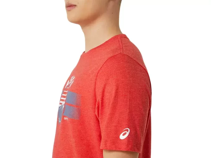 UNISEX ASICS PER. 1977 MOUNTAIN T-PAITA