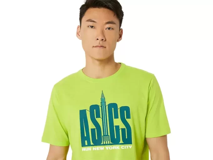 UNISEX ASICS RUN NYC RUN CLUB -T-PAITA