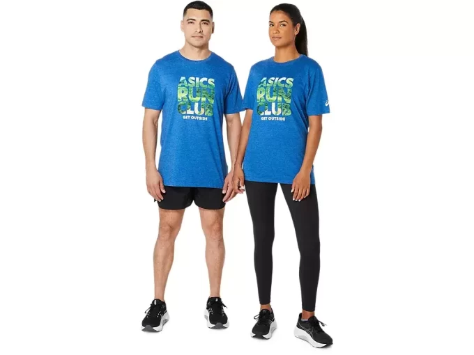 UNISEX ASICS RUN OUTSIDE CLUB LYHYTHIHAINEN T-PAITA