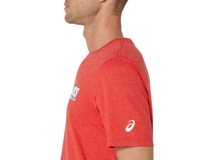 UNISEX ASICS SMSB 1977 RUN CLUB LYHYTHIHAINEN T-PAITA