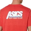 UNISEX ASICS SMSB 1977 RUN CLUB LYHYTHIHAINEN T-PAITA