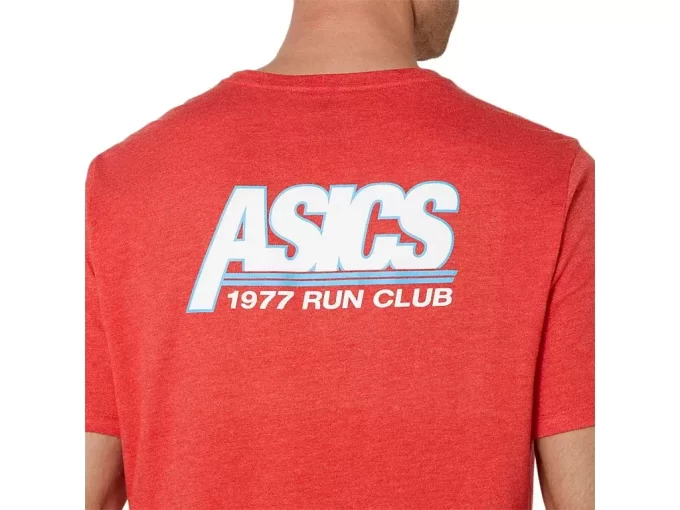 UNISEX ASICS SMSB 1977 RUN CLUB LYHYTHIHAINEN T-PAITA