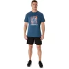 UNISEX ASICS WANDER LYHYTHIHAINEN T-PAITA