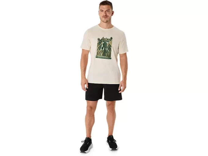 UNISEX ASICS WANDER LYHYTHIHAINEN T-PAITA