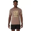 UNISEX ASICS WANDER LYHYTHIHAINEN T-PAITA