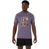 UNISEX ASICS WANDER LYHYTHIHAINEN T-PAITA