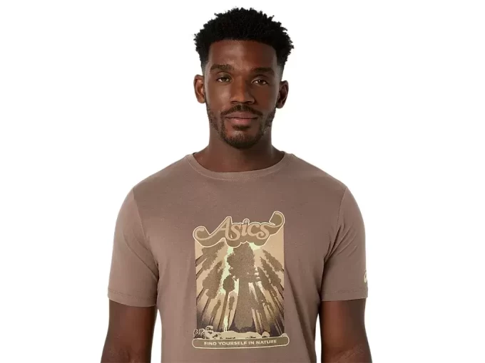 UNISEX ASICS WANDER LYHYTHIHAINEN T-PAITA