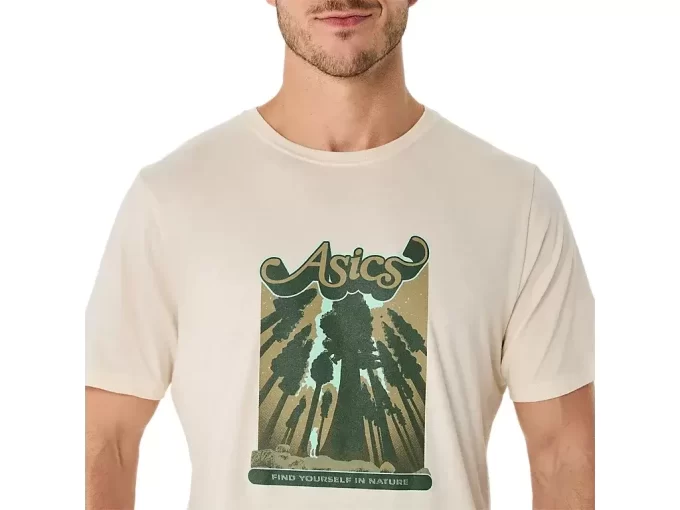 UNISEX ASICS WANDER LYHYTHIHAINEN T-PAITA