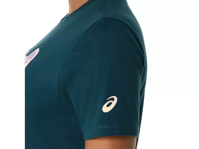 UNISEX ASICS WANDER LYHYTHIHAINEN T-PAITA